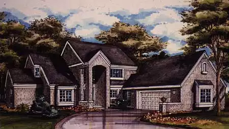 image of cottage house plan 1574